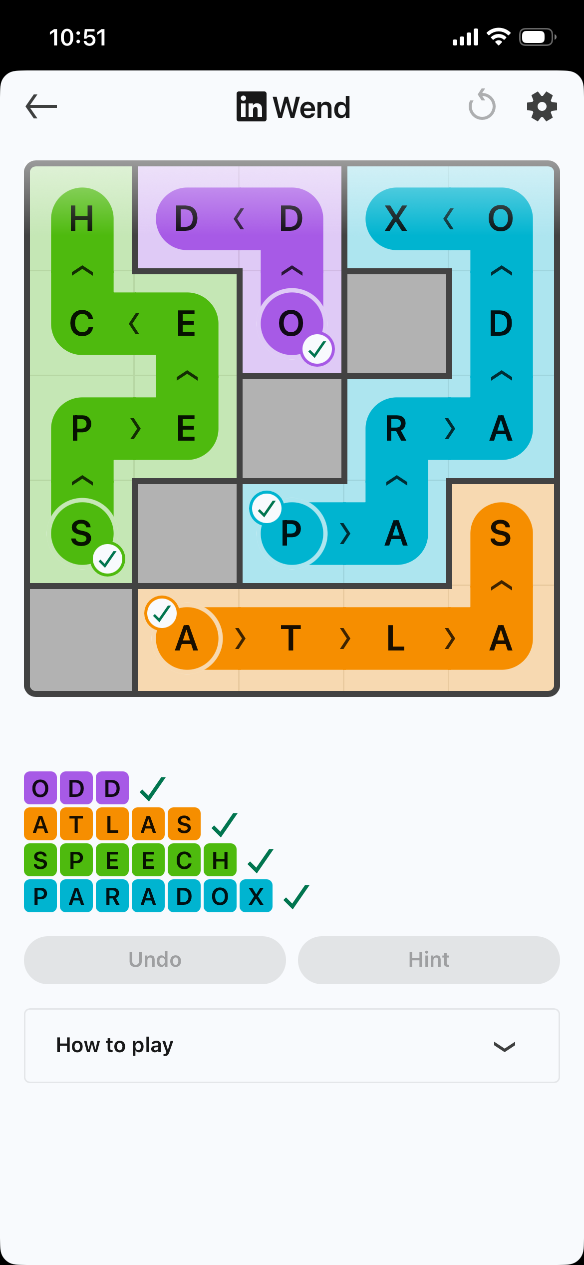 Daily word puzzles