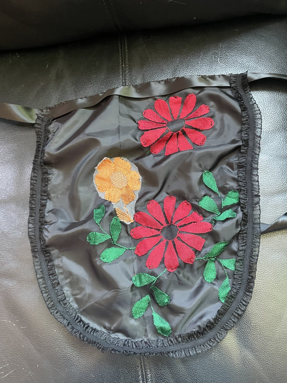 The embroidered bag
